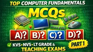 KVS NVS Computer Fundamentals आज में ✅ - Complete Guide Part 1