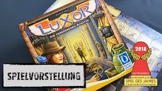 #Spielvorstellung - Luxor (Queen Games 2018) - Nominiert zum Spiel des Jahres 2018