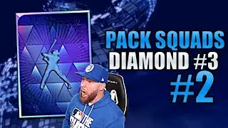SICK DIAMOND PULL AGAIN! Pack Squads #2 MLB The Show 20 Diamond Dynasty!
