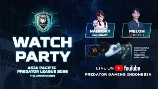 Predator Live Watch Party with Nabbsky! | Asia Pacific Predator League 2026 Finals Valorant