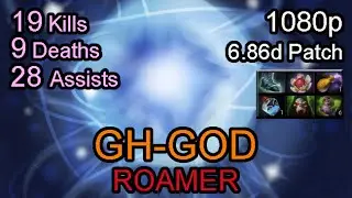 GH-GOD Io 6.86 Patch Ranked Full Game