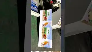 #Corrugated coated board carton box #PinLong packaging machine High speed offset printing effect