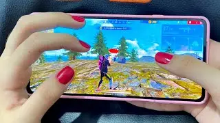 2 MESES JOGANDO FREE FIRE NO EDGE 20 - HANDCAM FREE FIRE ULTRA REALISTA COM SOMBRA