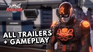 MARVEL FUTURE REVOLUTION - ALL TRAILERS, GAMEPLAY, HEROES, VILLAINS, COSTUMES