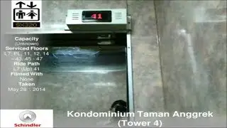 [GONE] Schindler Traction Service Lift - Kondominium Taman Anggrek, Jakarta (Tower 4)