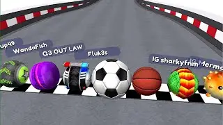 Going Balls - EPIC RACE LEVEL Gameplay Android, iOS #708