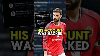 Bruno Fernandes' account was hacked, his post was unexpected 🤣