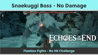 Echoes of the End &ndash; Snaeskuggi Boss Fight NO HIT (Flawless Fights) Challenging Difficulty