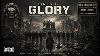 (( ELETRONIC FUSED - LINES OF GLORY ))  Song lyrics created by Dan Robson !!!