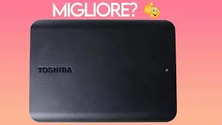 Toshiba Canvio Basics da 2TB Nuovo Hard Disk Toshiba Per L'Archiviazione di Foto e Video