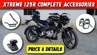 📢 Hero Xtreme 125r Leg Guard 🔥| Xtreme 125r Engine Cowl | Xtreme 125r Single Seat 2025 |