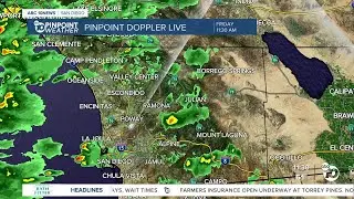 ABC 10News Pinpoint Weather with Meteorologist Megan Parry