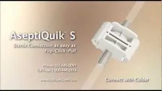 Small-Format Sterile AseptiQuik S Connectors