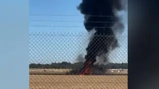 Plane crashes at Adelaide air field, pilot makes lucky escape