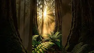 Early Morning Forest Sunrise 🌿 | Peaceful Cinematic Nature