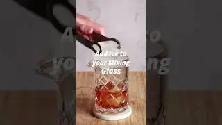 Perfect & Easy Manhattan Cocktail in 15 Seconds!