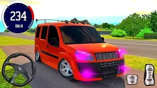 Amazing Super OLD Classic Van Driving in New City - Red Color Van - Best Game : Android Gameplay