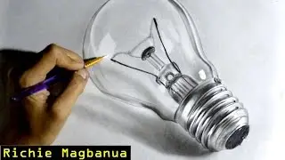 Drawing Realistic Light Bulb # 2 | TCA