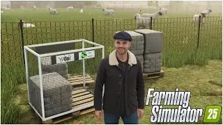 MOD PALLET RIEMPIBILI PER UOVA LANA E MIELE E MOD TOMBINO - #46 FS25 GAMEPLAY ITA