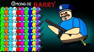 어몽어스 | Among Us Escape from BARRY PRISON'S Stories | Among Us Animation