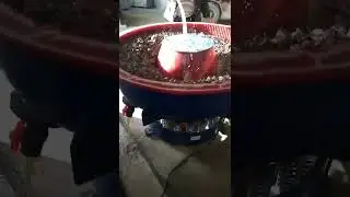 vibratory finishing machine for metal deburring and polishing. #vibratoryfinishingmachine