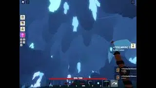 Mining enchanted diamonds (roblox islands)