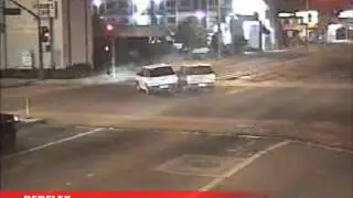 Redflex Traffic Systems - Red light runner hits building