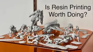 Creality Halot Mage Pro - FDM Enjoyer Tries Resin Printing