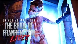 New The Bride Of Frankenstein Lives Walkthrough 2021 | Halloween Horror Nights