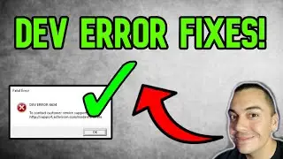 How To Fix WARZONE DEV ERROR 6634 6635 Call of Duty Season 2 CRASH FIX!