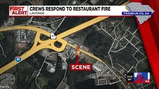 Crews responded to restaurant fire in Georgia
