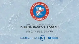 WATCH: Hockey Night in Minnesota | Duluth East vs. Roseau