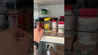 My spice cabinet went from cluttered chaos to organized perfection 🧂✨ Vertical Spice!