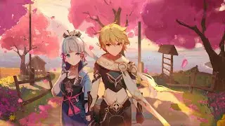 Ayaka x Aether I Mihoyo started running an ad now on them😲😉
