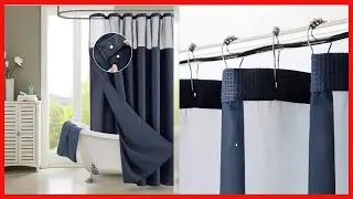 The Only Shower Curtain with Liner You&rsquo;ll Ever Need: Style Meets Function