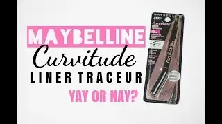 Maybelline Curvitude Liner || heidiroro