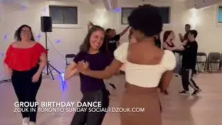 Birthday Dance: Pedro, Ana, Gregory, Margarita, Jenna, and Donny