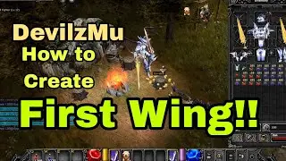 Devilzmu Gameplay: How to create a First Wing!!