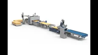 Intelligent double-sided drilling and cutting integrated machining center