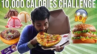 10,000 Calories Challenge Accepted | First Time In India |