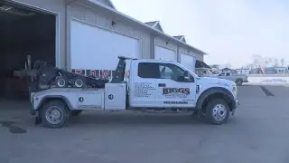 Tow truck drivers swamped with dead batteries amid bitter cold