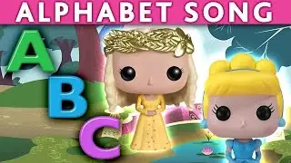 DISNEY PRINCESS ABC Song Alphabet Song ABC Nursery Rhymes ABC Song for Children