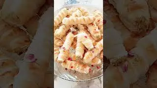Delicious cream roll recipe #afghan #recipe #dessert #creamroll