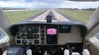 Dulles Airport (IAD): Beechcraft Bonanza Landing at a Major Airport, ATC Audio