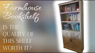 Review of Farmhouse Storage Cabinet by Linsy Home
