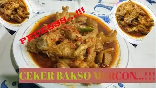 CEKER BAKSO MERCON MELEDAK | MASAKAN CEKER BAKSO | MASAKAN SEHARI-HARI