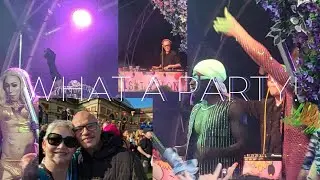 We went to the ISOLATION NATION Summer Party at the ALLY PALLY - with GOK WAN on the decks!