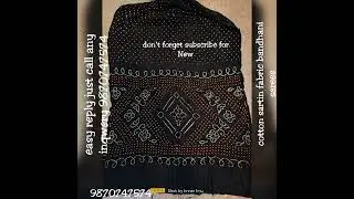 cotton sartin fabric bandhani sarees #bandhani #sareestyle #dupatta #exclusive #ajrakh #authentic