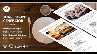 Total Recipe Generator - WordPress Recipe Maker with Schema and Nutrition Facts