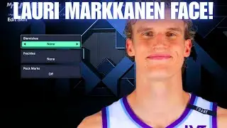 LAURI MARKKANEN FACE CREATION 2K26!!